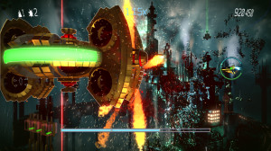 One of Resogun's boss fights.