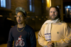 Tyler Labine & Brand T. Jackson star as main characters Kevin & Roofie.