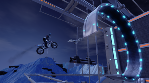 The beautiful backgrounds in Trials Fusion.