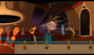 Color, story, and comedy are all used to mold Broken Age.