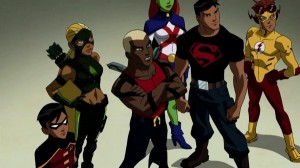 The Young Justice League as interpreted in Young Justice.