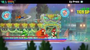 The world of Guacamelee.