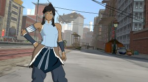 Korra as she appears in the game.