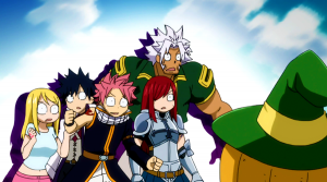 Fairy Tail shocked to learn that they came in last place during the opening games.