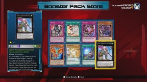 An example of a purchased booster pack.