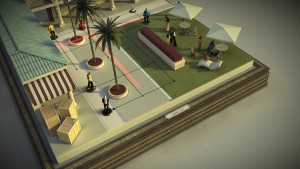 The Map layout of Hitman Go.