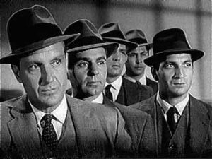 The main cast of The Untouchables.