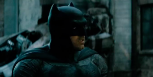 Ben Affleck as Batman/Bruce Wayne.