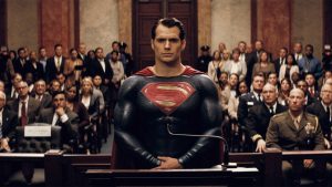 Superman stands trial.
