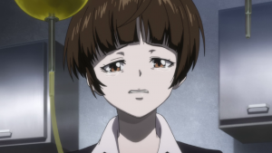 Inspector Akane as she appears in season one.