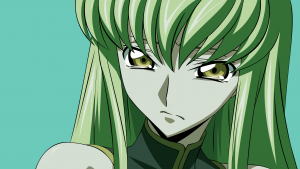 C2 as she appears in the anime.