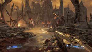 Doom's gameplay in action.